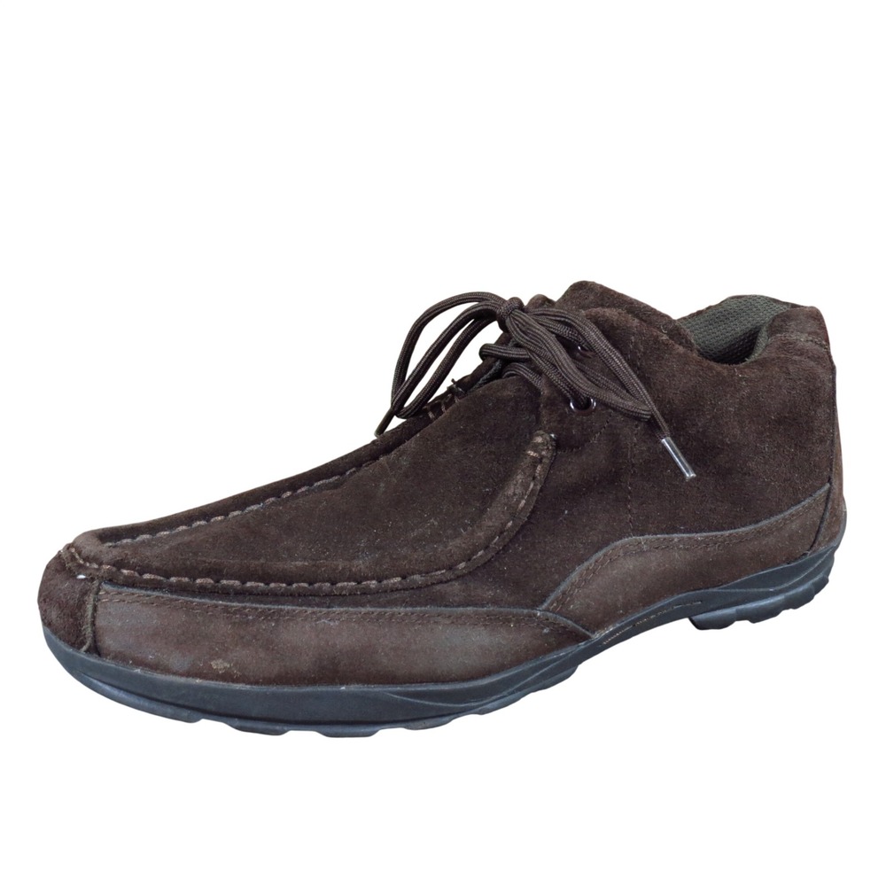 Perry Ellis America Sahara Mens Chukka Shoes 11.5 Casual Brown Suede Lug Sole